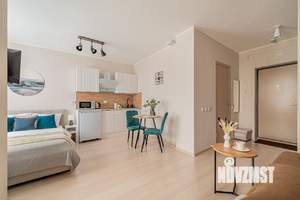 Студия квартира, посуточно, 30м2, 24/25 этаж