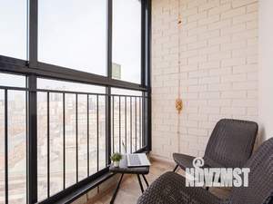 1-к квартира, посуточно, 40м2, 17/19 этаж
