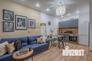 1-к квартира, посуточно, 52м2, 1/1 этаж