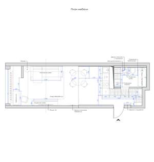 Студия квартира, на длительный срок, 35м2, 3/15 этаж