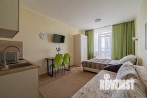Студия квартира, посуточно, 30м2, 17/25 этаж