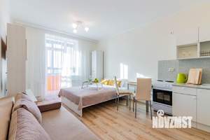 1-к квартира, посуточно, 27м2, 1/1 этаж