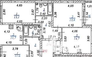 2-к квартира, на длительный срок, 56м2, 18/23 этаж
