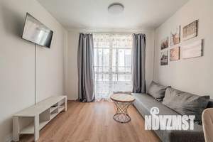 1-к квартира, посуточно, 44м2, 10/16 этаж