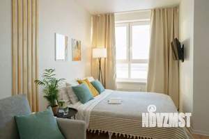 1-к квартира, посуточно, 26м2, 1/1 этаж