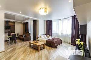 1-к квартира, посуточно, 50м2, 1/1 этаж