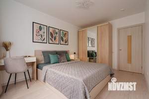 1-к квартира, посуточно, 40м2, 1/1 этаж