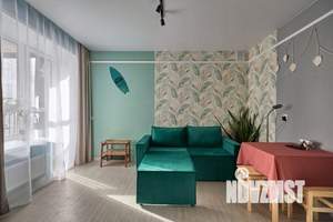 1-к квартира, посуточно, 45м2, 1/1 этаж