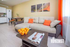 1-к квартира, посуточно, 44м2, 1/1 этаж