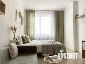 1-к квартира, посуточно, 37м2, 1/1 этаж