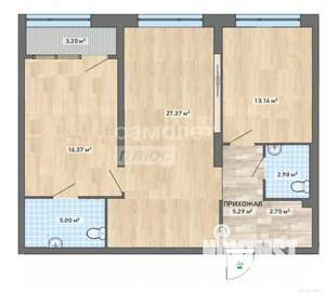 3-к квартира, на длительный срок, 76м2, 10/25 этаж