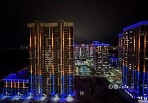 Студия квартира, на длительный срок, 28м2, 23/25 этаж