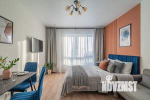 Студия квартира, посуточно, 19м2, 19/24 этаж