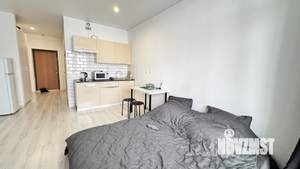 Студия квартира, на длительный срок, 27м2, 24/25 этаж