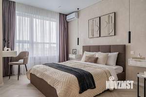 1-к квартира, посуточно, 42м2, 22/31 этаж