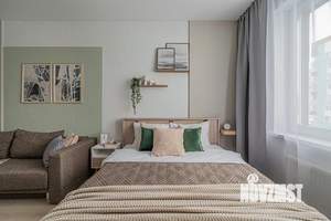 1-к квартира, посуточно, 37м2, 3/12 этаж