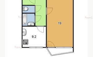 1-к квартира, на длительный срок, 32м2, 3/9 этаж