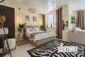 1-к квартира, посуточно, 35м2, 1/1 этаж