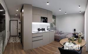 1-к квартира, посуточно, 25м2, 1/1 этаж