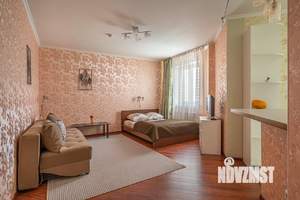 1-к квартира, посуточно, 46м2, 20/20 этаж