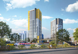 1-к квартира, на длительный срок, 41м2, 14/32 этаж