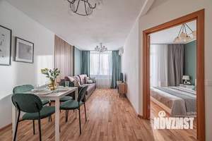 1-к квартира, посуточно, 42м2, 15/18 этаж