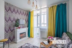 1-к квартира, посуточно, 43м2, 22/23 этаж