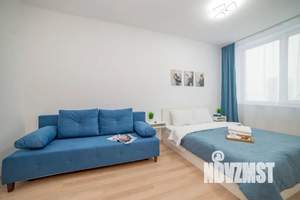 1-к квартира, посуточно, 44м2, 17/25 этаж