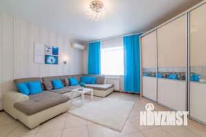 1-к квартира, посуточно, 54м2, 5/10 этаж