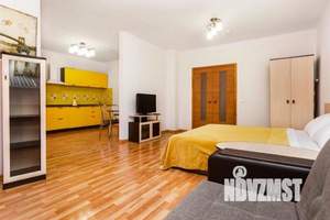 1-к квартира, посуточно, 46м2, 1/1 этаж