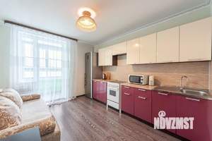 1-к квартира, посуточно, 41м2, 1/1 этаж