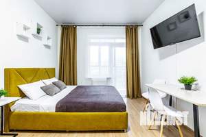 Студия квартира, посуточно, 35м2, 4/8 этаж