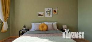 2-к квартира, посуточно, 45м2, 1/1 этаж