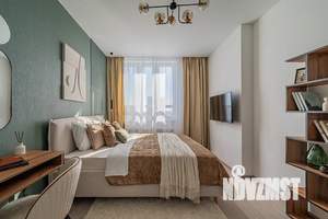 1-к квартира, посуточно, 40м2, 19/25 этаж