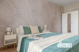 1-к квартира, посуточно, 52м2, 16/30 этаж