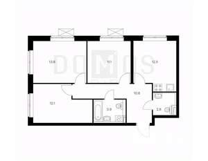 3-к квартира, на длительный срок, 67м2, 2/25 этаж