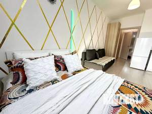 Студия квартира, посуточно, 33м2, 6/25 этаж