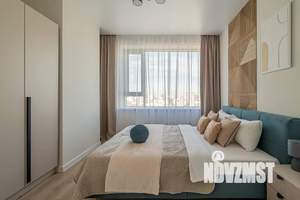 1-к квартира, посуточно, 44м2, 19/27 этаж