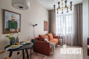 1-к квартира, посуточно, 42м2, 1/1 этаж