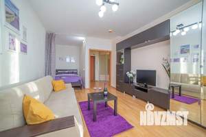 1-к квартира, посуточно, 46м2, 11/25 этаж