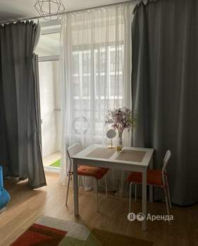 Студия квартира, на длительный срок, 29м2, 5/25 этаж