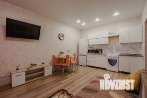 1-к квартира, посуточно, 42м2, 1/1 этаж