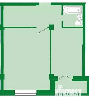 1-к квартира, на длительный срок, 41м2, 11/12 этаж
