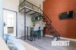 Студия квартира, посуточно, 23м2, 2/4 этаж