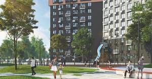 Студия квартира, на длительный срок, 22м2, 16/25 этаж