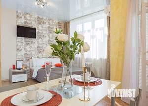 Студия квартира, посуточно, 33м2, 5/25 этаж