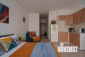 Студия квартира, посуточно, 28м2, 13/16 этаж