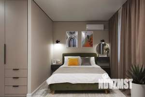 2-к квартира, посуточно, 44м2, 8/12 этаж