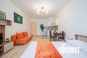Студия квартира, посуточно, 35м2, 10/16 этаж