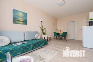 1-к квартира, посуточно, 42м2, 24/30 этаж